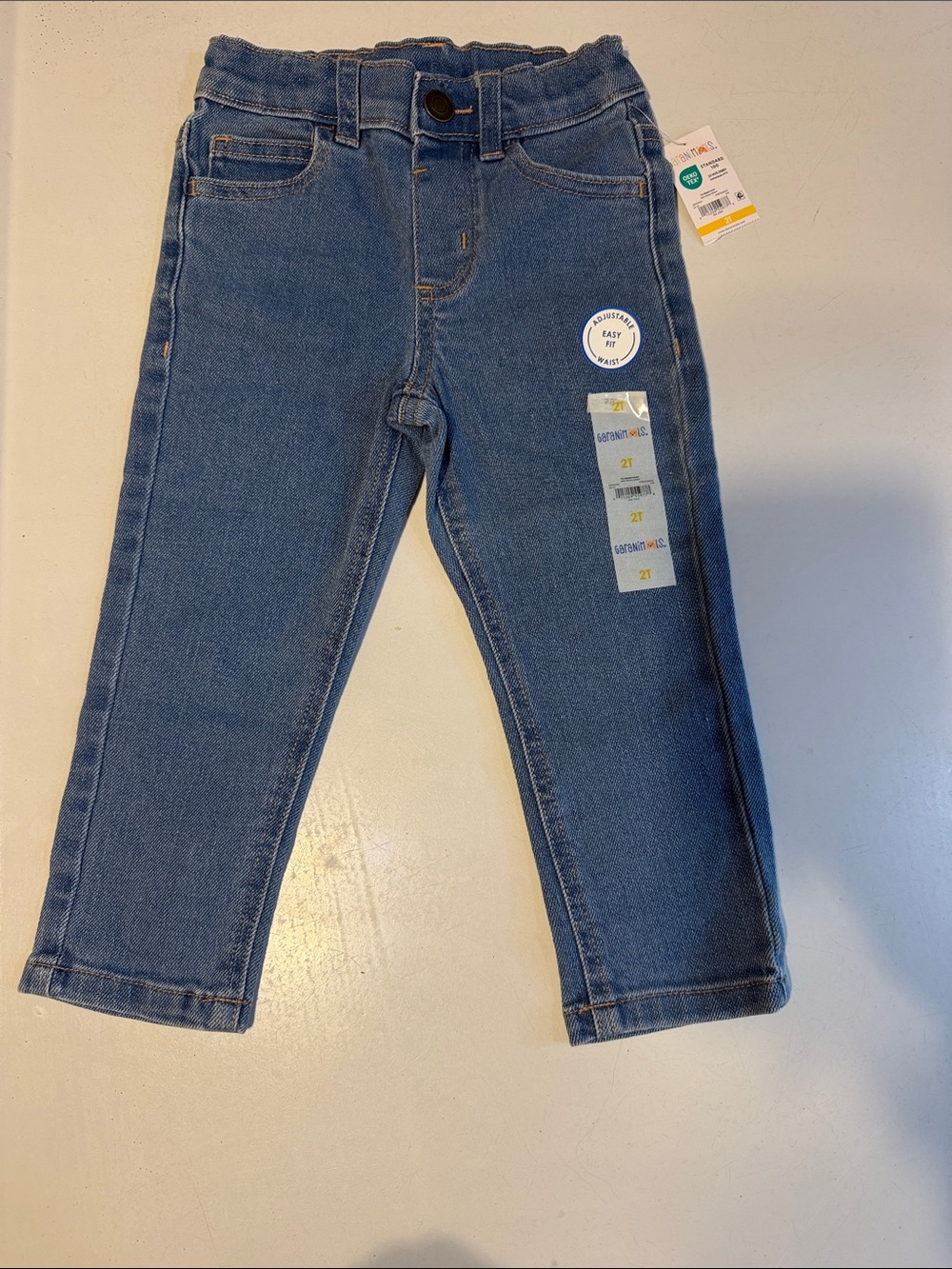 Kids Garanimals Denim Pull-On Jeans 2T NWT